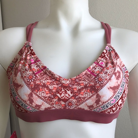 Xhilaration Other - Xhilaration Strappy Back Bralette Bikini Top